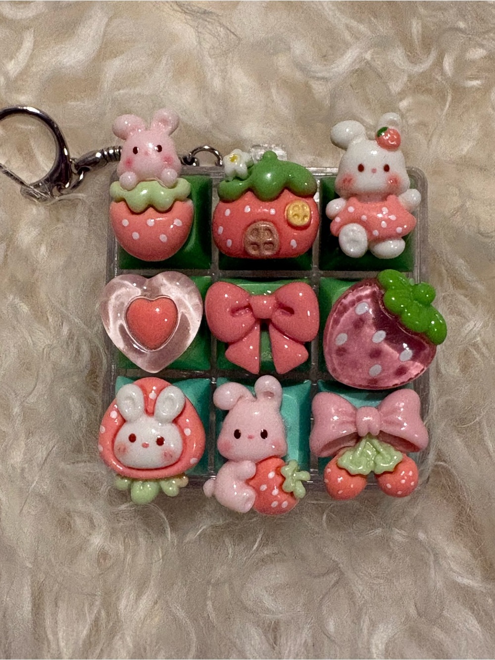 Charm Clicker Keychain